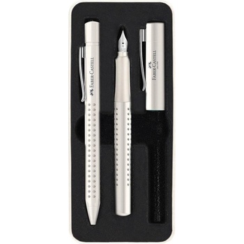Faber-Castell Писалка и химикалка Grip 2010, M, цвят кокосов (1005220176)