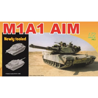 DRAGON Model Kit tank 7614 M1A1 AIM 34-7614 1:72