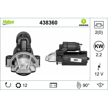 Startér VALEO 438360