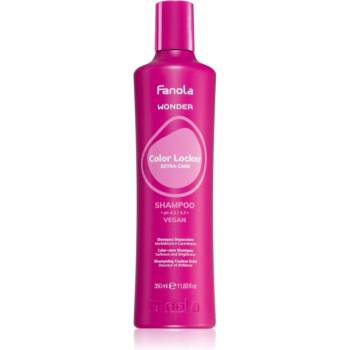 Fanola Wonder Color Locker Extra Care Shampoo озаряващ и подсилващ шампоан за боядисана коса 350ml