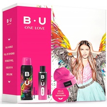 B.U. One Love EDT 50 ml + deospray 150 ml + čepice dárková sada