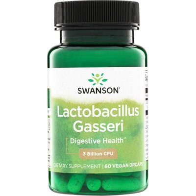 Swanson Lactobacillus Gasseri 3 miliardy CFU 60 rostlinných kapsúl