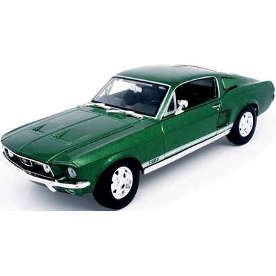 Maisto - 1967 Ford Mustang Fastback, метален зелен, 1: 18