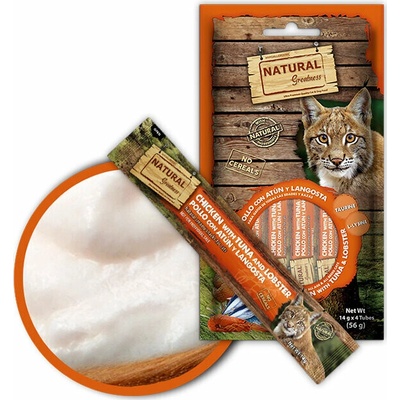 Natural Greatness Creamy IMUNITY kura tuniak homár 4 x 14 g