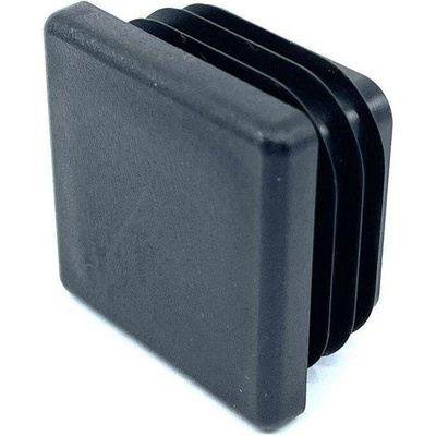 EU SELECT Záslepka čtvercová černá 35x35x1-2mm 35x35x1-2mm