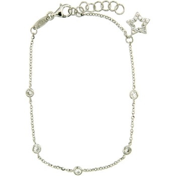 Cara Diamanti Дамска гривна от бяло злато Cara Diamanti BRZ1450W (BRZ1450W)