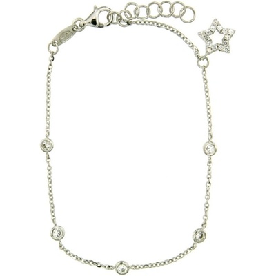 Cara Diamanti Дамска гривна от бяло злато Cara Diamanti BRZ1450W (BRZ1450W)