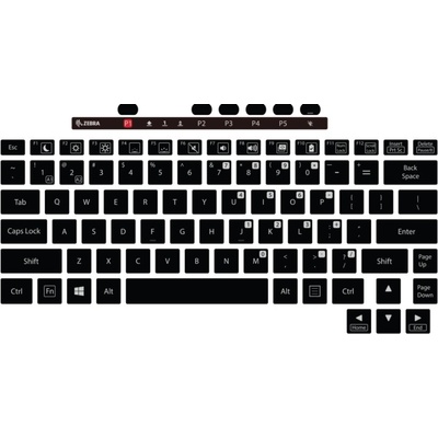 Zebra KYB-ET6X-2IN1-FR1-01 2-in-1 Keyboard, FR (KYB-ET6X-2IN1-FR1-01)