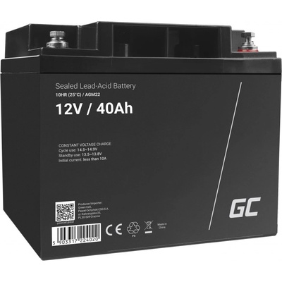 Green Cell AGM22 UPS battery Sealed Lead Acid (VRLA) 12 V 40 Ah (AGM22)