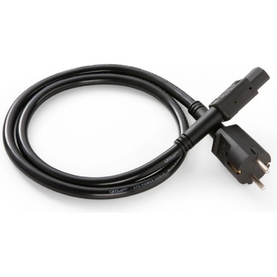 QED Захранващ кабел QED - XT5, 2 m, черен (QE4320)
