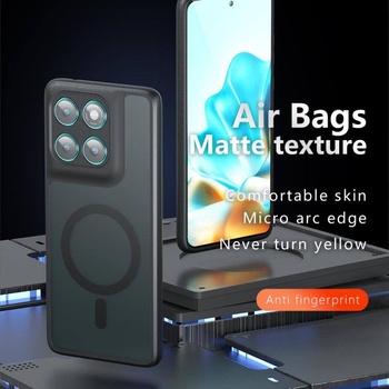 Motorola Edge 60 Pro - Хибриден PC + TPU Удароустойчив Калъф с MagSafe и Протектор