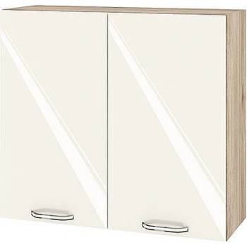 Image 1 of ИРИМ Горен кухненски шкаф Сити АРФ-Крийм гланц-11-4 80 см