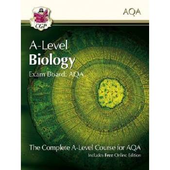 A-Level Biology for AQA: Year 1 & 2 Student Book with Online Edition | CGP Books