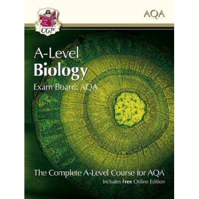 A-Level Biology for AQA: Year 1 & 2 Student Book with Online Edition | CGP Books