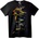 NOONEBRAND Тениска Led Zeppelin Рок Група - M, Black