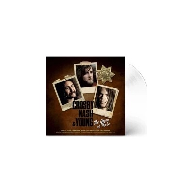 Crosby/Nash/Young - Gang Of Three:Live Broadcast Clear Vinyl LP