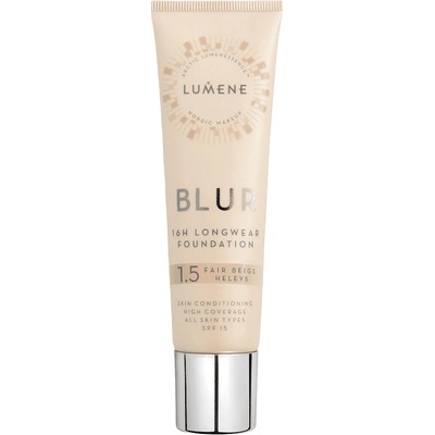 Lumene Blur Фон дьо тен, SPF15, 1.5 Fair Beige, 30 ml