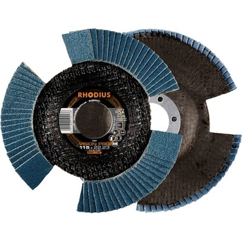 Rhodius Vějířovitý brusný kotouč 115 x 22.23 mm 211308 5 ks
