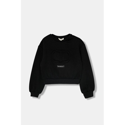 Twinset Girl mikina přes hlavu T černá