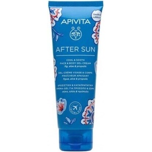 APIVITA Успокояващ лосион за след слънце с Алое , Apivita After Sun Cool & Sooth Face & Body Gel-Cream with Aloe Vera 100ml