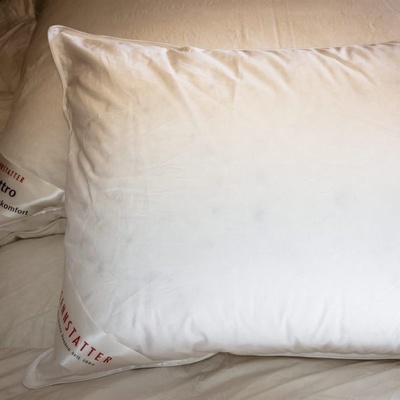 Kamýk Daunen Páperový vankúš Cannstatter Pillow Premium – husacie páperie Bavlna de luxe 70x90