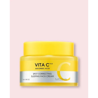 Missha Vita C Plus Sleeping Cream noční krém 50 ml