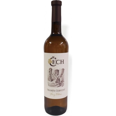 Vinařství Čech Tramín červený moravské zemské 13% 0,75 l (holá láhev)