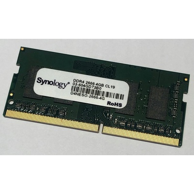 Synology DDR4 4GB 2666Mhz D4NESO-2666-4G