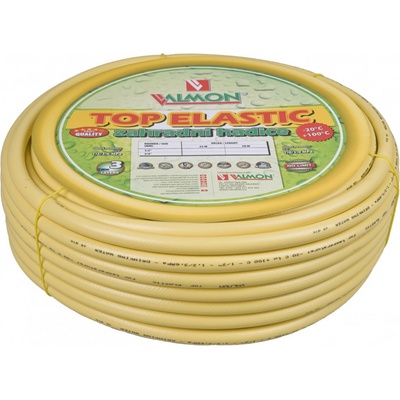Valmon Top Elastic žlutá neprůhledná 1/2" 25m