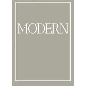 Modern: A decorative book for coffee tables, bookshelves and end tables: Stack style decor books to add home decor to bedrooms | Contemporary Interior Design (ISBN: 9781674854496)