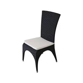 Image 1 of Horecano Como black-Стол трапезен с възглавница(cy9421) (0195107)