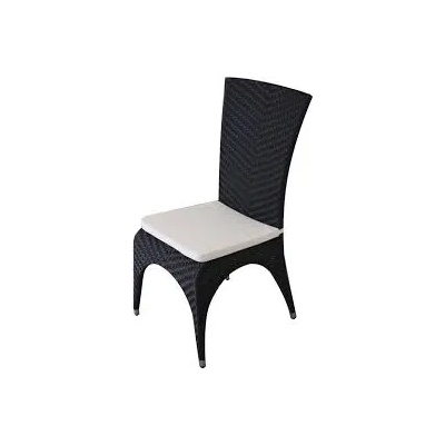 Horecano Como black-Стол трапезен с възглавница(cy9421) (0195107)