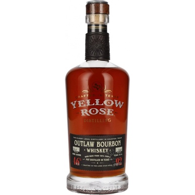 Yellow Rose Outlow Bourbon 46% 0,7 l (čistá fľaša)