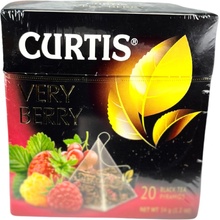 Curtis černý čaj Very Berry pyramidy 20 ks