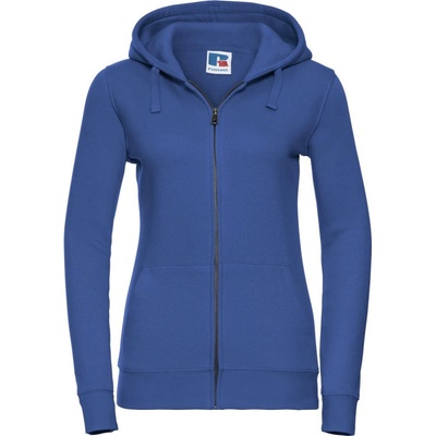 Russell mikina s kapucí Authentic 266F na zip dámská Navy french