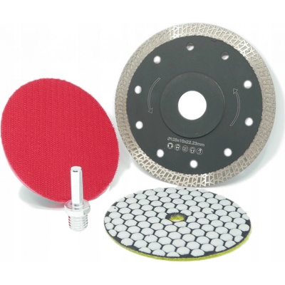 Diamantový kotouč Verdekam 125 mm/22,2 mm P100
