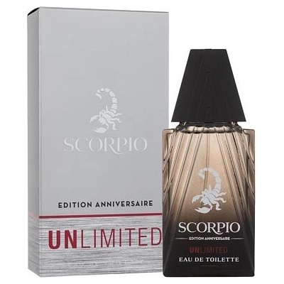 Scorpio Unlimited Anniversary Edition toaletná voda pánska 75 ml