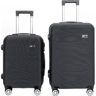 Aga Travel Sada kufrov MR4695 Čierna 63 l 33 l