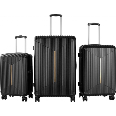 Aga Travel Sada MR4666 Čierna 93 l 63 l 33 l l