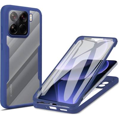 Techsuit Калъф за Xiaomi 15 Pro + Протектор - ColorVerse 360 Series - Син