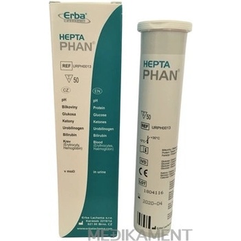 HeptaPhan diagnostické prúžky 50 ks