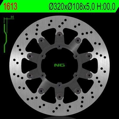 NG přední brzdový kotouč GAS GAS 125/250/400/515 SM ccm 230/450/600/644/710 (plovoucí) – Hledejceny.cz