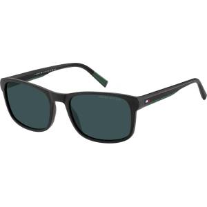Tommy Hilfiger Слънчеви очила Tommy Hilfiger Men's Rectangular Sunglasses - Black Слънчеви очила