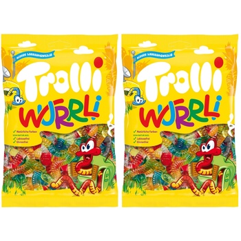 Trolli Wurrli Плодови земни червеи 200гр 2 бр
