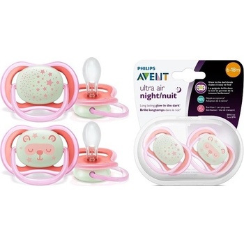 Philips Avent ultra air nočný dievča 2 ks