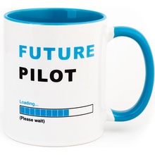 LeteckeDoplnky.cz Hrnek Future Pilot 330 ml