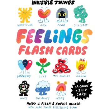 Chronicle Books Invisible Things Feelings Flash Cards | Sophie Miller