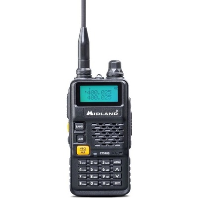 Midland Радиолюбителски ръчен предавател Midland CT590 S, черен (C1354)