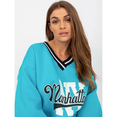 Dámska mikina -EM-BL-754.42P modrá
