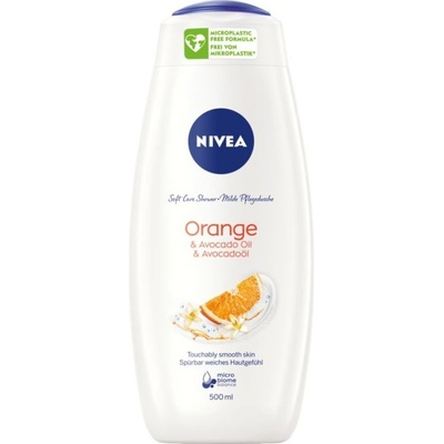 Nivea Care & Orange sprchový gél 12 x 500 ml